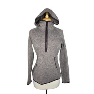 LULULEMON Fleece & Thank You Pullover Smoky Blush Purple Gray Size 6 W3BEGS